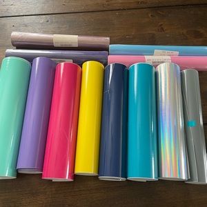 Vinyl rolls for cricut
